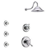 Load image into Gallery viewer, Finish Shower System with Dual Control Handle, 3-Setting Diverter, Showerhead-5